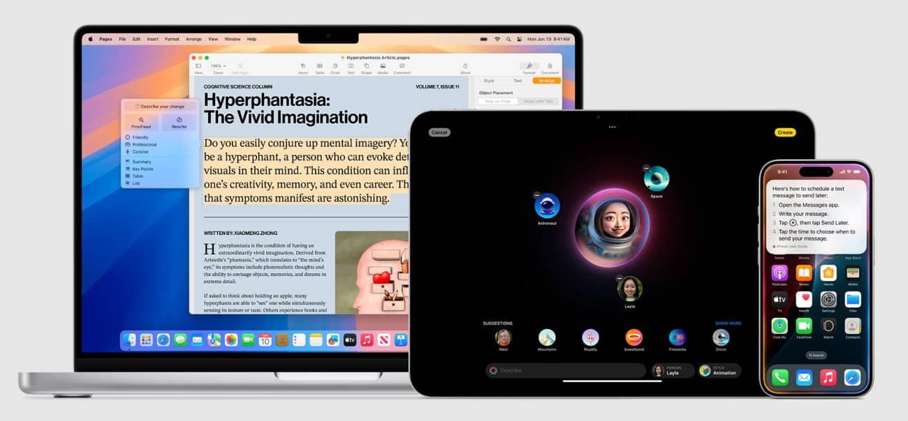 Apple Intelligence je zdaj na voljo v javni različici beta