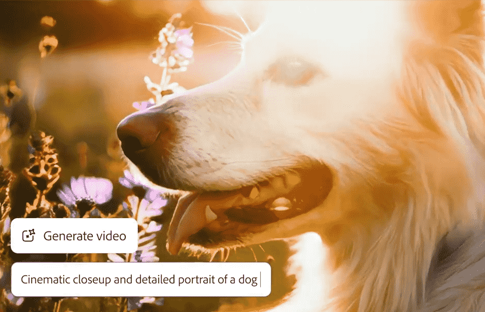 Adobe z modelom Adobe Firefly uvaja generativno umetno inteligenco v video