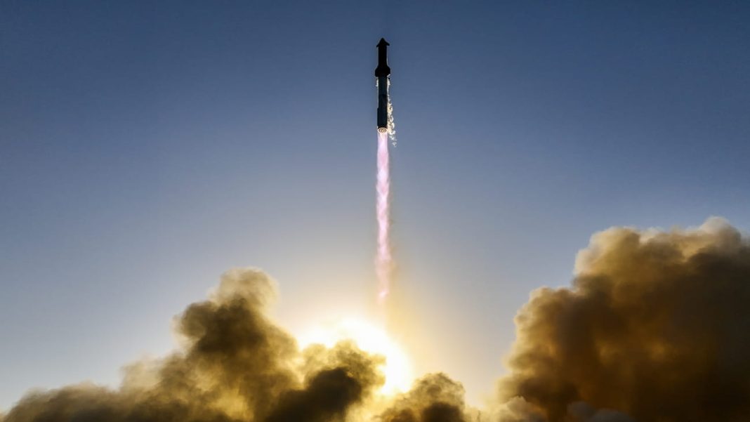 starship polet 8