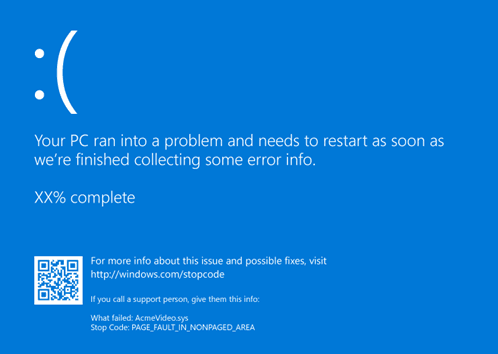Microsoft preoblikuje slavni “modri zaslon” v sistemu Windows 11 – tako bo izgledal sedaj